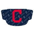 Wincraft MLB Cleveland Indians Unisex Fan Gear Face Mask, Team Colors, One Size