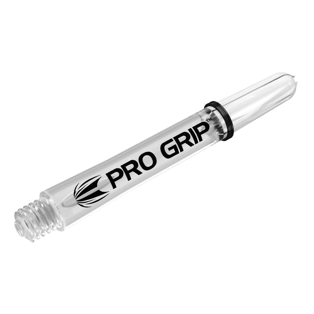 Target Darts 3 X Sets Of Clear Pro Grip Shaft Intermediate - 9 In Total