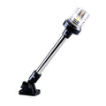 Sebnux White LED Fold Down Boat Stern Light Boat Anchor Light for Pontoon and Fishing Boat (9)