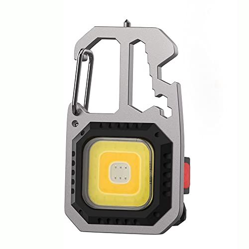 Care 4 Cob Led Light Small Keychain Light With 800 Lumens With 3 Modes Of Lighting Portable Ideal For Camping Fishing And Blacko