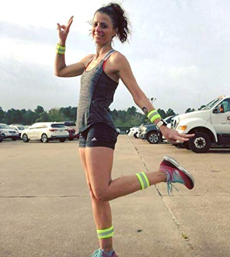 Hivisible Reflective Bands For Night Walking Reflective Arm Bands For Runners Reflective Wristbands Reflective Ankle Bands Cycli