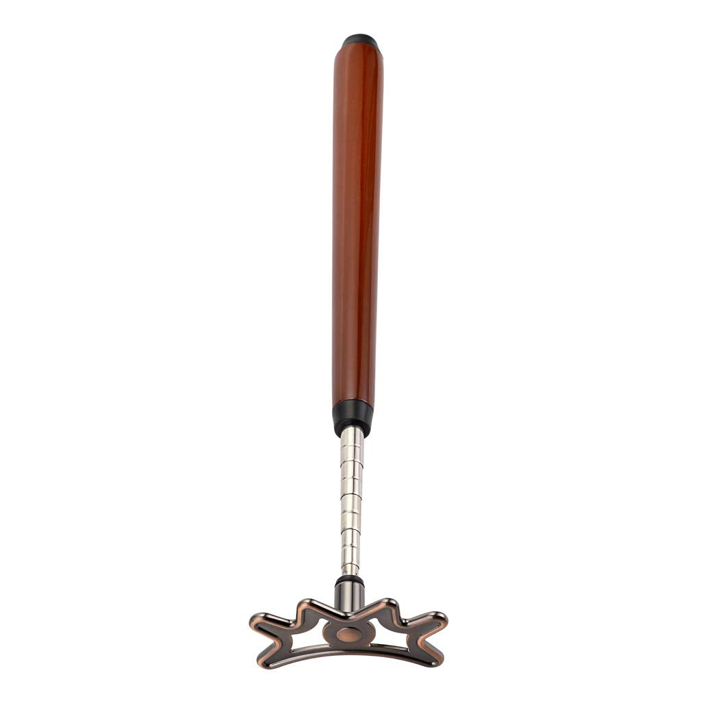 Ownmy Retractable Billiards Bridge Stick With Removable Bridge Head And Wood Handle, Pool Stick Length Extends Up To 35Cm - 140C