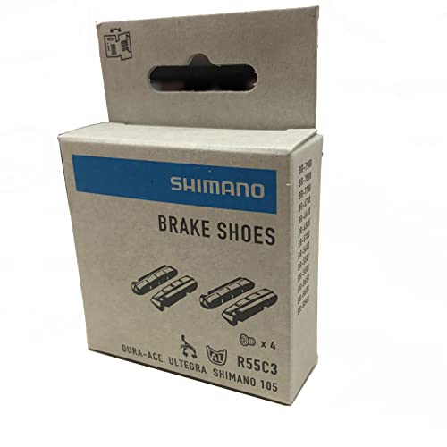 Shimano Y-8Fn98092 R55C3 Bicycle Brake Rubber Black