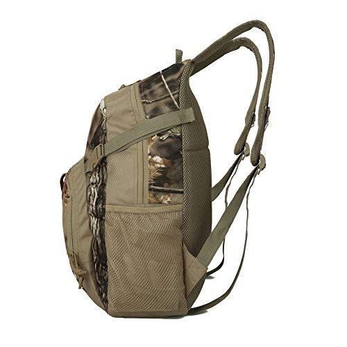 Auscamotek Camo Backpacks For Hunting Accessories Fishing Hiking Camping Camouflage Bag Small Day Pack For Men - Woodland Camo