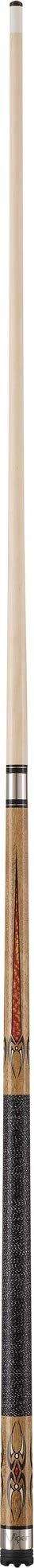 Viper By Gld Products Sinister 58'' 2-Piece Billiard/Pool Cue, Natural Ash With Amber/Black Points, 18 Ounce,50-1252-18