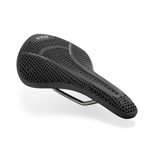 Fizik Tempo Aliante R3 Adaptive,Road Bike Endurance 3D Printed Saddle, Black, 155mm