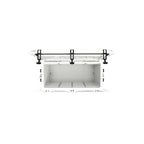 Grizzly 100 Cooler  100 Qt Ice Chest Durable Rotomolded Insulated  Made In Usa  Warranty For Life  For Beach Boat Camping Fishin