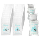 World-Bio Dry Ice For Shipping Frozen Food & Travel, Long Lasting Cold Packs For Cooler 96 Packs 4.7'' X 3.3'', Small Freezer Pa