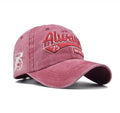 Handcuffs Caps For Mens & Womens Casual Baseball Cap Adjustable Hat Unisex Summer Sun Hats (Red)
