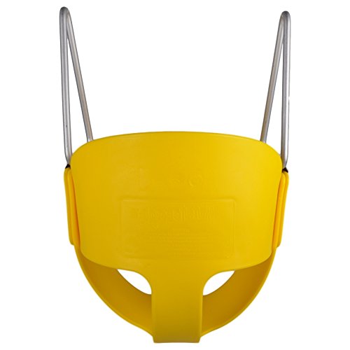 Swing Set Stuff Highback Full Bucket Seat Only With Sss Logo Sticker, Yellow