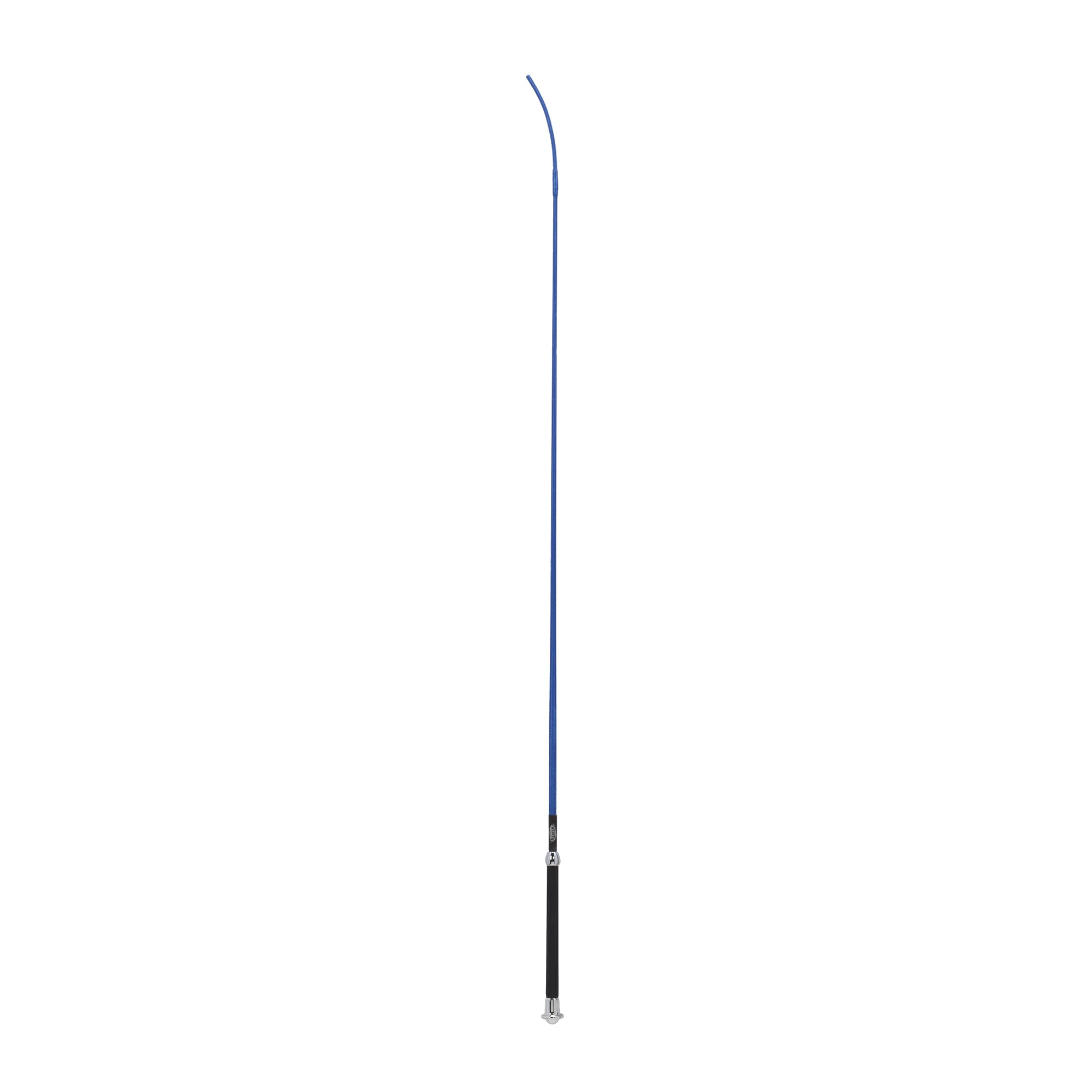 Weaver Livestock Basic Pig Show Whip with Chrome Tipped Handle, Hog Livestock Whip for Show Ring Competition, Pig Whips for Show