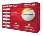 Taylormade Golf Speedsoft Golf Balls One Dozen