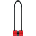 Abus U-Lock 440A Ush Alarm - Bicycle Lock With Mount And Alarm Function Security Level 8-230 Mm Shackle Height, Black
