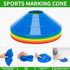 25 Pcs Pro Disc Cones - Training Cones Agility Soccer Cones With Carry Bag For Training, Soccer, Football, Basketball,Kids And O