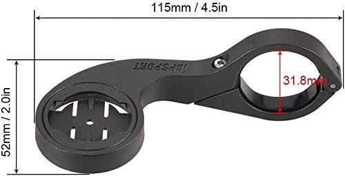 Igpsport Out Front Bike Mount Bicycle Compatible With Garmin Edge Bike Computer/Xoss Meilan/Cycplus/Bryton