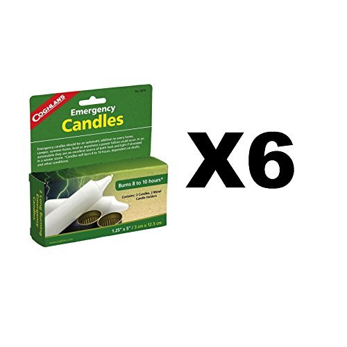 Coghlans 8674 Long Burning Emergency Candles