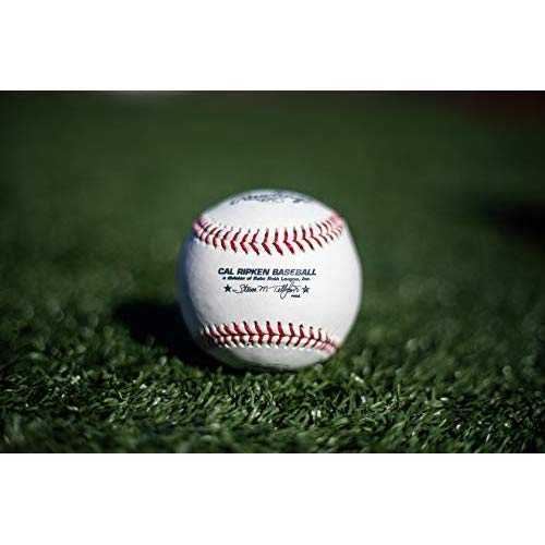 Rawlings  Cal Ripken Baseballs  Competition Grade  Rcal1  Youth/14U  12 Count, White