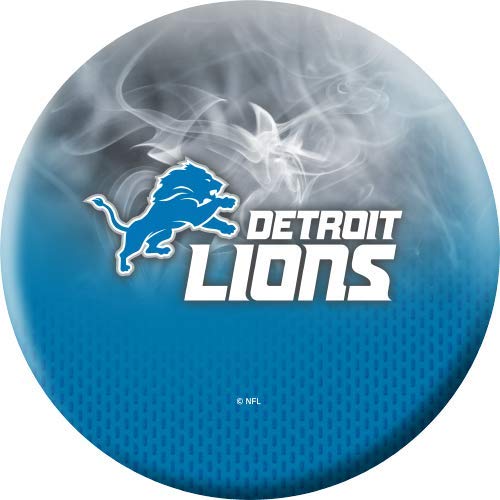 Detroit Lions Nfl On Fire Bowling Ball 15Lbs