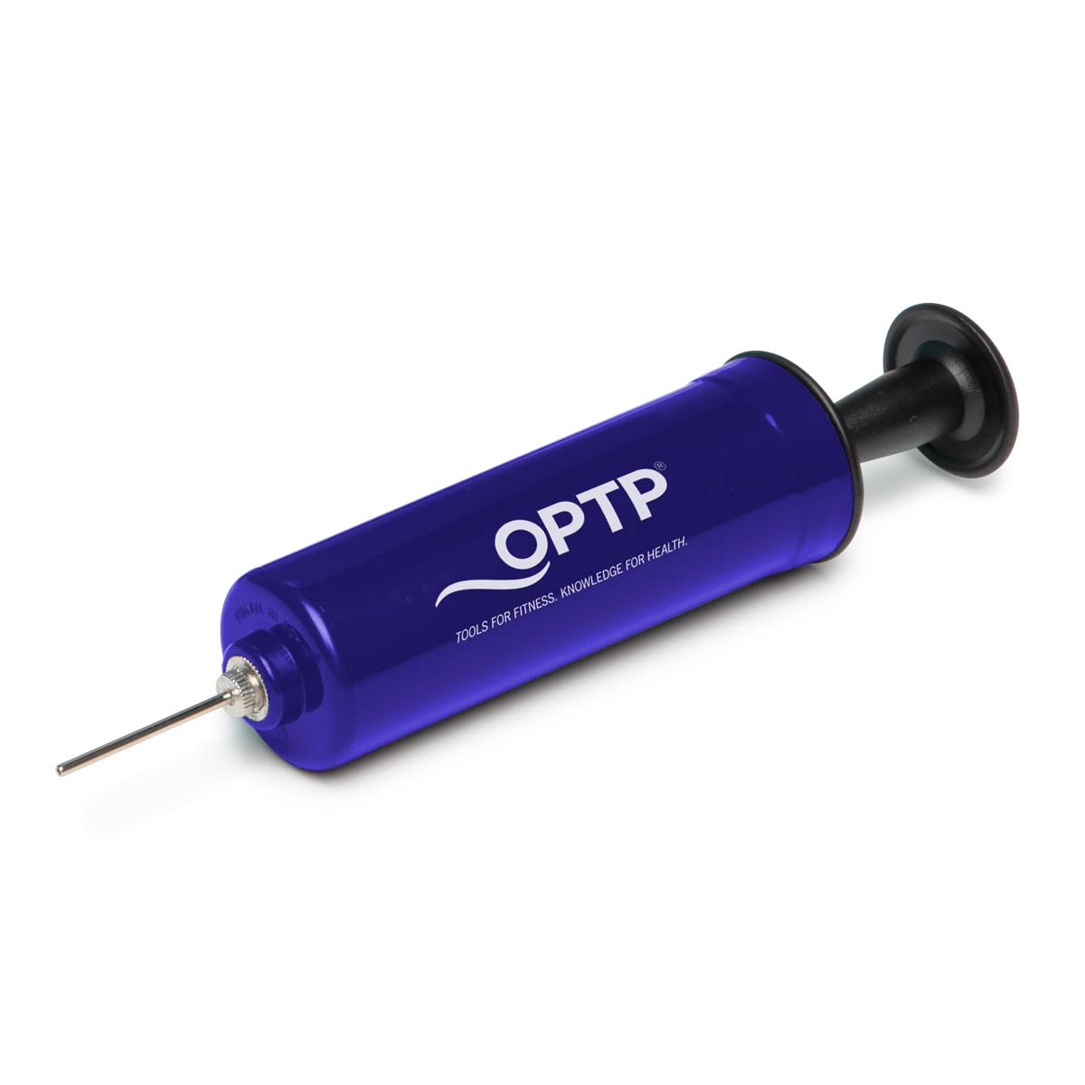 Optp Needle Inflating Pump - Exercise Ball Pump With Needle For Small To Medium-Sized Exercise And Massage Balls, Portable Ball