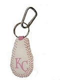 Mlb Kansas City Royals Pink Baseball Keychain