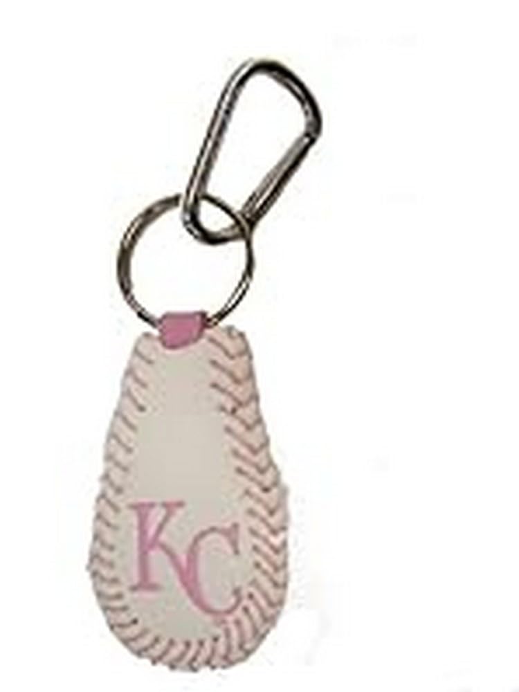 Mlb Kansas City Royals Pink Baseball Keychain