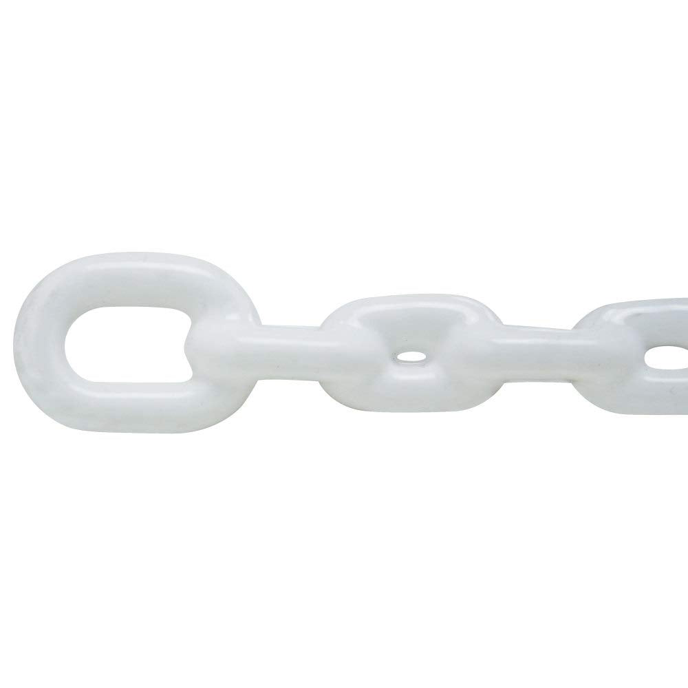 Extreme Max 3006.6590 Boattector Pvc-Coated Anchor Lead Chain - 5/16'' X 5', White