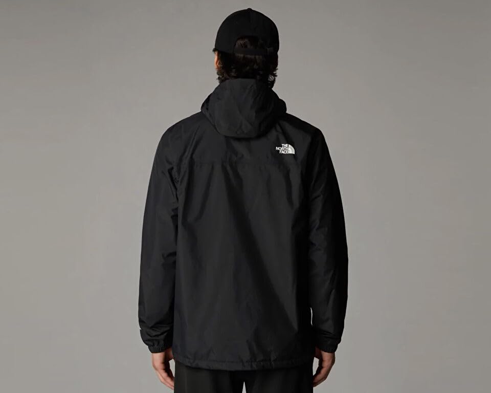 The North Face Mens Antora Jacket (Standard & Big Size) | Waterproof & Windproof Rain Coat, Secure Zip Hand Pockets, Adjustable