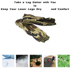 Jjzs Adjustable Snake Gaiters For Men & Women, Camo Snake Proof Boot Gators, Snake Bite Protection Guards Chaps, Waterproof Leg