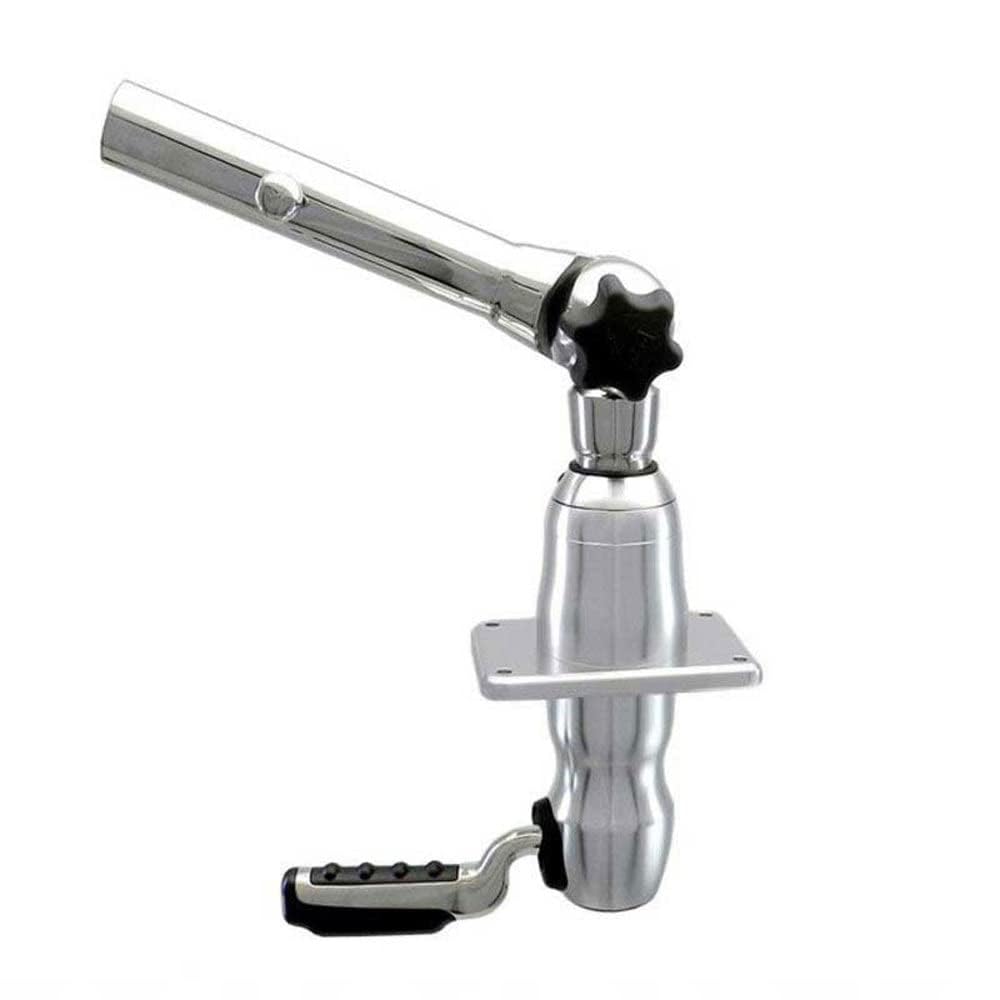 Taco Marine Gs-2801 Grand Slam 2801 Mount With 30 Offset Handle For 1-1/2'' Outrigger
