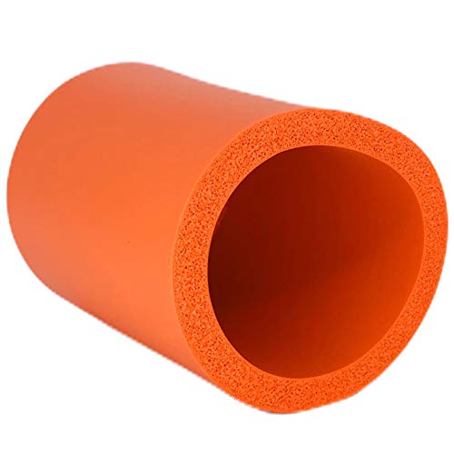Blank Thick Foam Old School Can Cooler (2 Pack, Orange)
