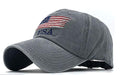 Handcuffs Usa Denim Unisex Baseball Caps Casual Sports Summer Outdoor Activities Cap For Men And Women (Grey, Free Size)