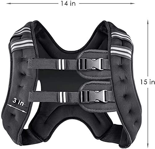 Prodigen Running Weight Vest For Men Women Kids 12 Lbs Weights Included, Body Weight Vests For Training Workout, Jogging, Cardio