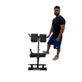 Thecriff Hyperextension Roman Chair Bench For Back Workout | 2X2 Pipe Structure | Powder Coated | Lower Back & Core Exercise Equ
