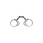 Reinsman 251 Trail Dee 3-Piece Smooth Sweet Iron Snaffle With Copper Roller; Stage A