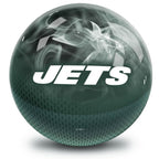 New York Jets Nfl On Fire Bowling Ball 14Lbs