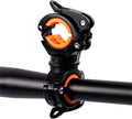 Pancikaa 360Degree Rotation Cycling Light Holder | Clamp Clip For Bike, Bicycle, Cycle & Auto Rickshaw | Led Flashlight Bracket