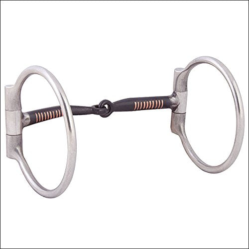 HILASON Stainless Steel Tack Horse Snaffle Bit 5 Sweet Iron Mouth