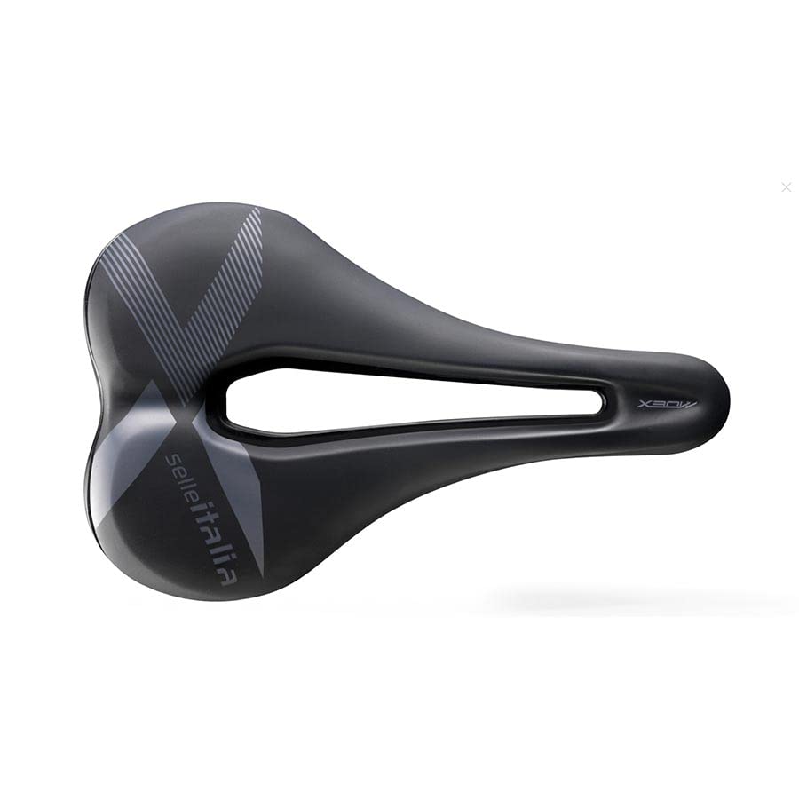 Selle Italia, X-Bow Superflow, L, Road, Mtb, And Gravel Bike Saddle - For Men And Women, 255 X 155Mm, 310G, Black