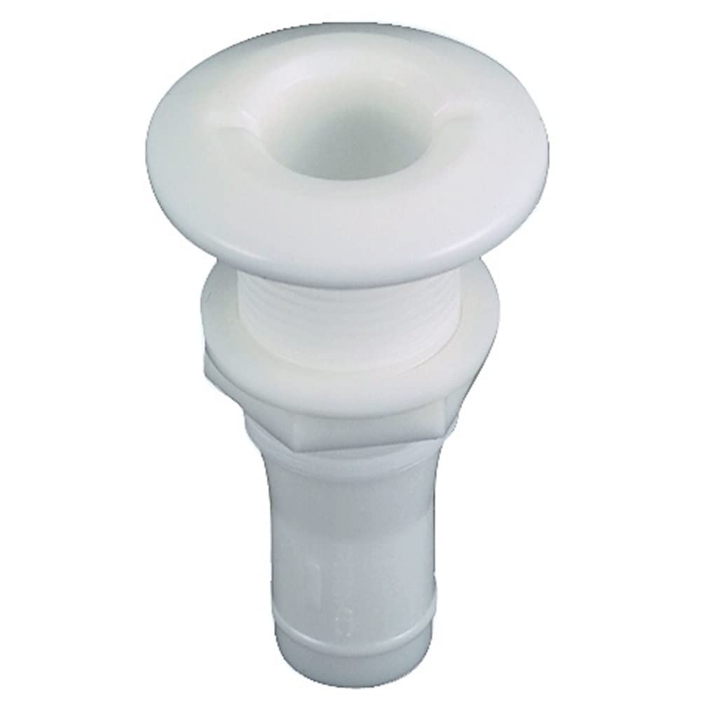 Perko Thru-Hull Connections - 1'' White Plastic