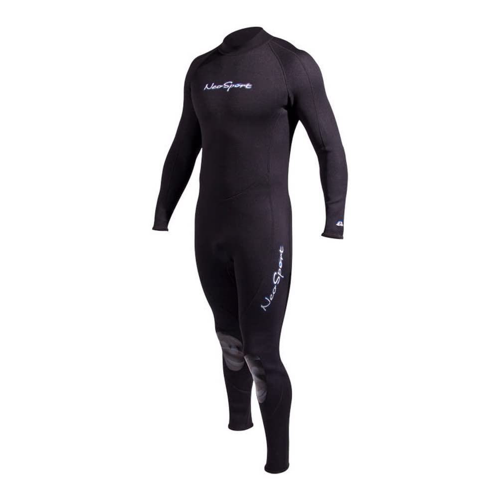 Neosport 5Mm Men?S Neoprene Backzip Jumpsuits-Black-Xx-Large