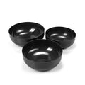 Sumeet Aluminium 3 Pc Hard Anodised Tars Set (Size 10, 11, 12, black)