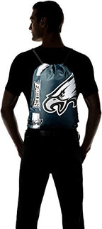 FOCO Philadelphia Eagles NFL Big Logo Drawstring Backpack