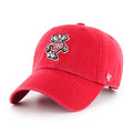 Ncaa Wisconsin Badgers Mens '47 Clean Up Adjustable Hat'47 Clean Up Adjustable Hat, Team Color, One Size