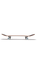[Ccs] Logo Skateboard Complete White 7.50'' - Maple Wood - Professional Grade - Fully Assembled With Skate Tool And Stickers - A