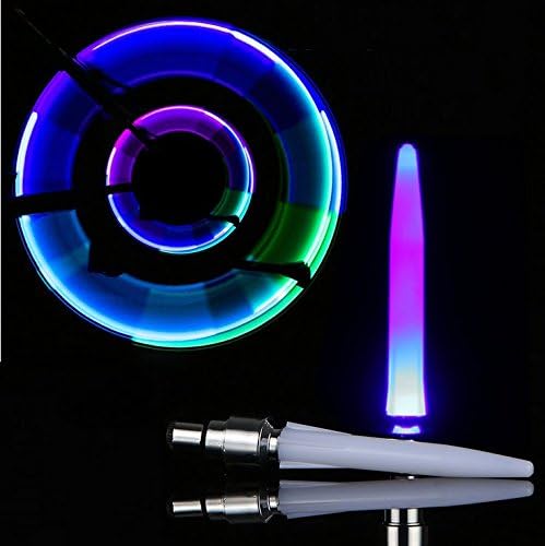 4 Pack Of Led Flash Tyre Wheel Valve Cap Light For Bike Bicycle Motorbicycle Wheel Light Tire