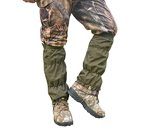 Jjzs Adjustable Snake Gaiters For Men & Women, Camo Snake Proof Boot Gators, Snake Bite Protection Guards Chaps, Waterproof Leg