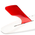 DORSAL Hatchet Surf Fins for SUP Longboard Surfboard Center Fin Red 12 Polycarbonate