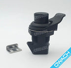 Owach Push Button Latch For Marine Boat Tool Box, Glovebox, Radio Box, Electronic Box,Replace Soutcho 93-304 Series, 0.00''-0.41