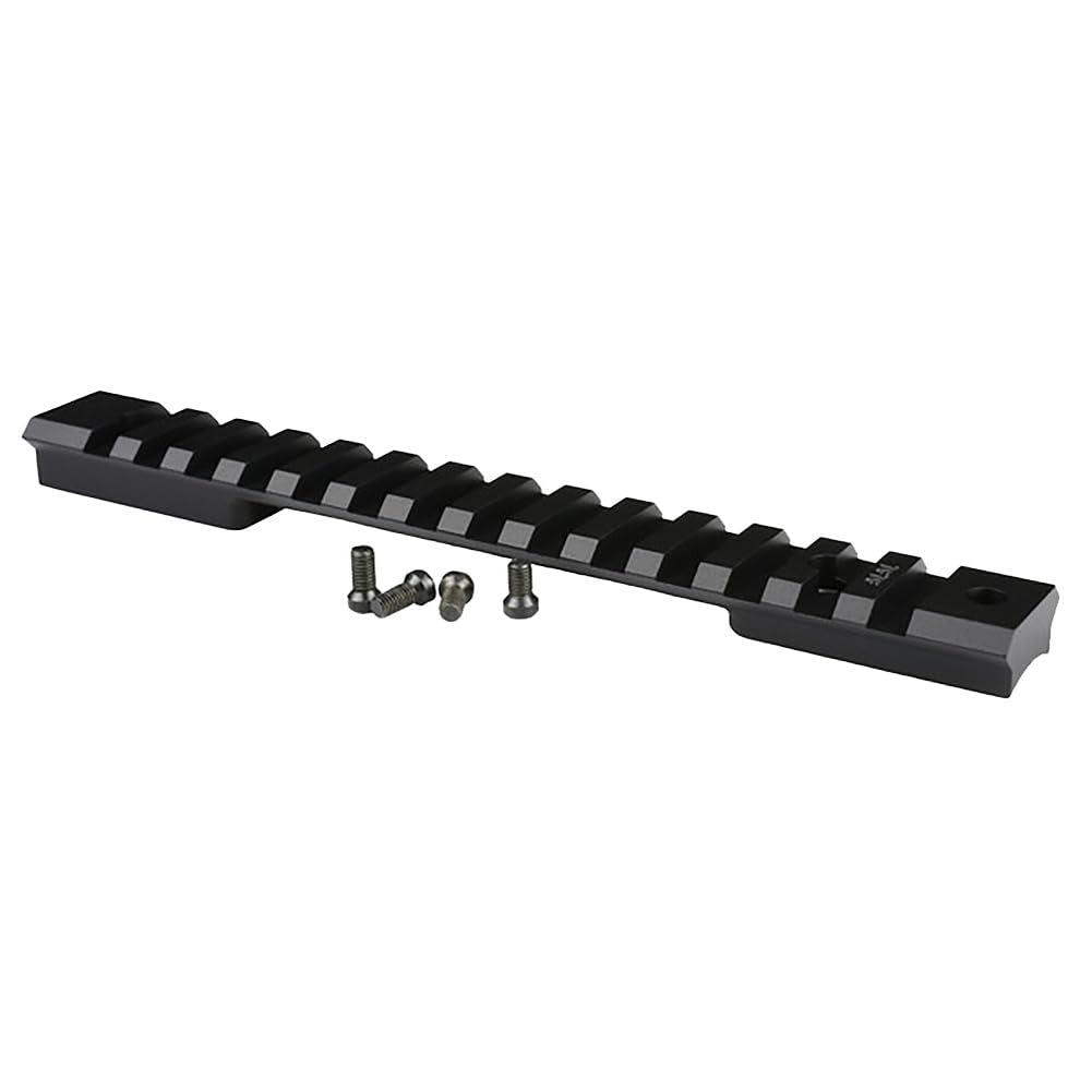 WARNE 7677M Winchester 70 WSM Mountain Tech Tactical Rail, Tapered 6-48 Screws, 7075/T6 Aluminum, Fits Picatinny and Weaver Styl