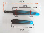 Bluesunshine Adjustable Road Mountain Bike Bicycle Cycling Tire Frontrear Mud Guards Mudguard Fenders Set (Gray  Black)